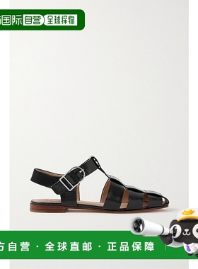 1h可退 香港直邮潮奢 Gabriela Hearst 女士 Lynn 皮质凉鞋 32483