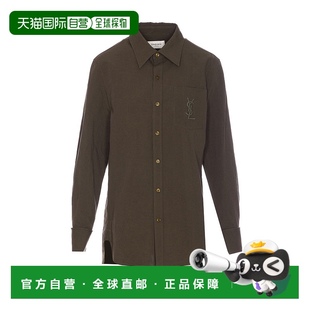 Laurent 圣罗兰 女士 1h可退 衬衫 Saint Cassandre 香港直邮潮奢