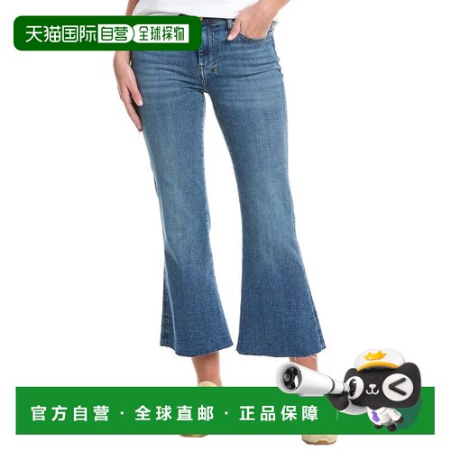 自营7 for all mankind7全人类苗条的幻想剪裁Dojo Yuma牛仔裤-蓝