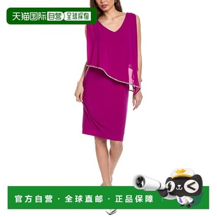 Popover Ribkoff Cocktail Dress 美国奥莱 自营 purple Joseph