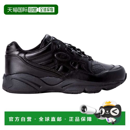 自营男士Propet稳定性沃克医疗保险批准黑色M2034-黑色 美国奥莱