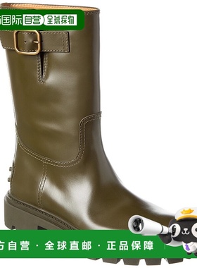 自营 tod'sTOD’s 皮靴 - 绿色 美国奥莱直发中筒靴