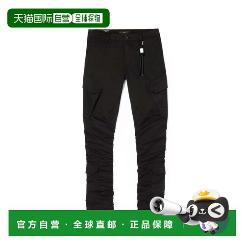 自营cult of individualityROCKER CARGO 606 JEANS - black 美国