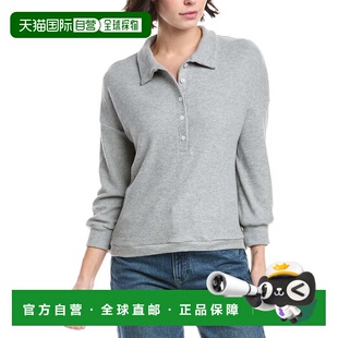 Haute grey Waffle Top 美国奥莱直发 Knit 自营Red