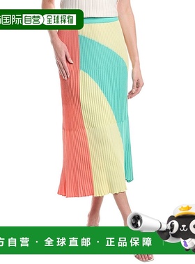 自营 ALDO MARTINS Ruko裙子-绿色 美国奥莱直发半身裙a字裙