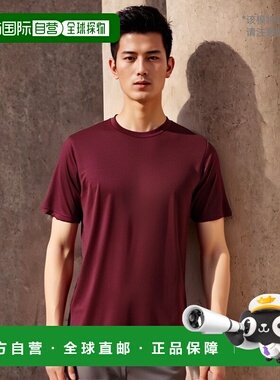 russell athleticCore Performance 短袖 T 恤 - 栗色 【美国奥莱