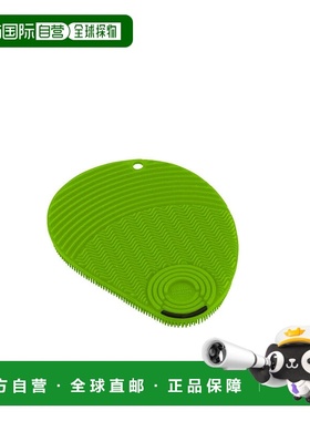 自营Kuhn Rikon Stay Clean 硅胶洗涤海绵，翅片 - 绿色 【美国奥