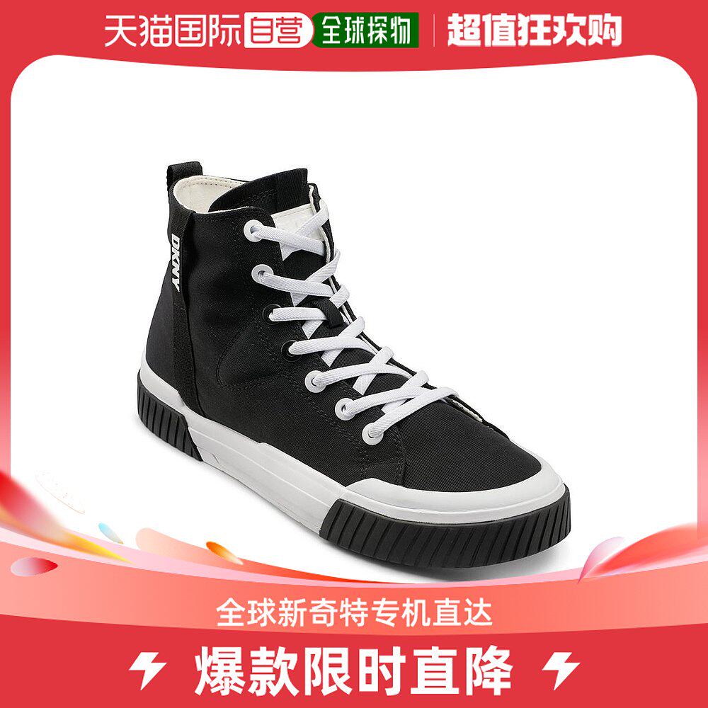 美国直邮dkny 男士经典时尚休闲鞋运动鞋爆款男士鞋品牌鞋高帮