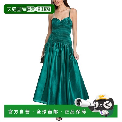 自营 Hutch Lietta Maxi Dress - green 美国奥莱直发连衣裙长裙