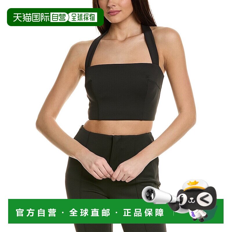 自营Nicholas Madeline 挂脖上衣  - 黑色 【美国奥莱】性感直发