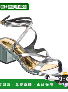 自营SCHUTZ Stephanie Block Spechio 凉鞋 - 黑色 美国奥莱直发