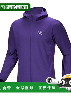 自营  加拿大始祖鸟Incendo Hybrid Hoody 男士外套透连帽软壳