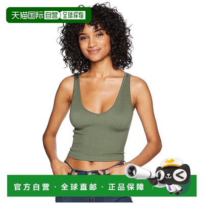 1h可退 香港直邮潮奢 Free People 自由人 女士 Brami 硬质罗纹背