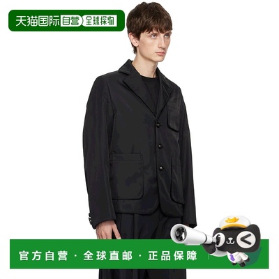 1h可退 【美国直邮】ADER error|黑色 Bellows 口袋西装外套夹克