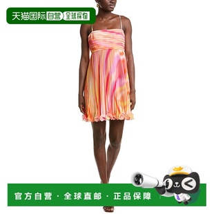 橙色 细肩带迷你连衣裙 美国奥莱直发服饰 AMUR 自营