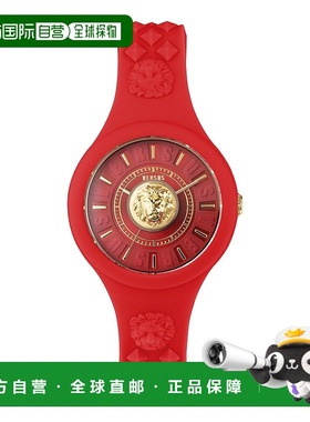 自营 versus versaceFire Island 硅胶手表 - 红色/红色/红色 美