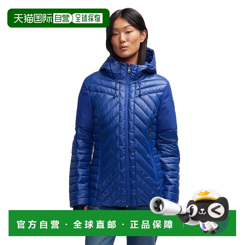 自营 Pajar 女士 Esmay 轻质混合材质绗缝可折叠羽绒服 - 蓝宝石