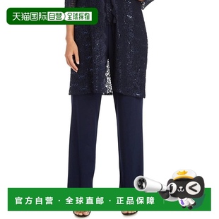 r&m 海军蓝 richards蕾丝3 3件套海军蓝长裤 美国奥莱直 4袖 自营