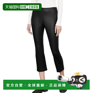女士 休闲裤 皮裤 1h可退 七分裤 vince 直筒裤 美国直邮