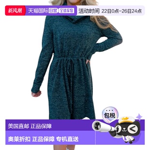 Decide深獵人綠毛衣連衣裙 自營 gilliLove Will 美國奧 深獵人綠