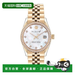 Crystal Superlative Watch gold 自营philipp pleinDate
