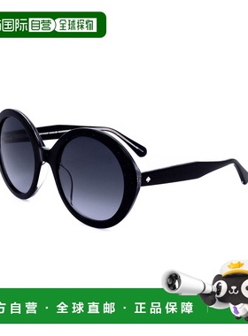 自营Kate Spade Women's 55 mm Black Sunglasses - black 美国奥