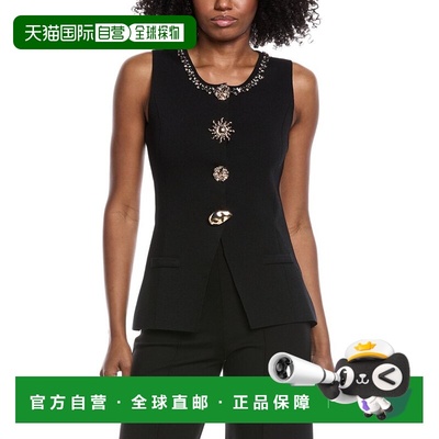 自营Beulah Embellished Top - black 美国奥莱直发