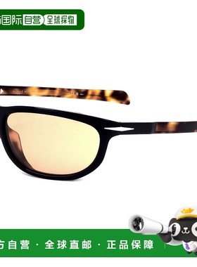 自营 david beckham大卫 贝克汉姆男式64毫米橙色太阳镜-黑色哈瓦