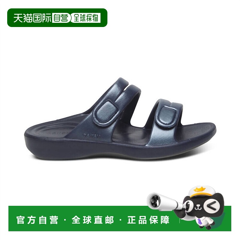 自营aetrex女式Janey运动滑靴海军蓝 美国奥莱直发