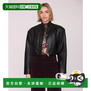 美国直邮 女士 avec filles 皮质外套 les 1h可退