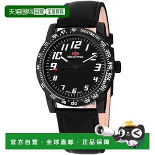 自营Seapro Women's Black dial Watch - black 美国奥莱直发