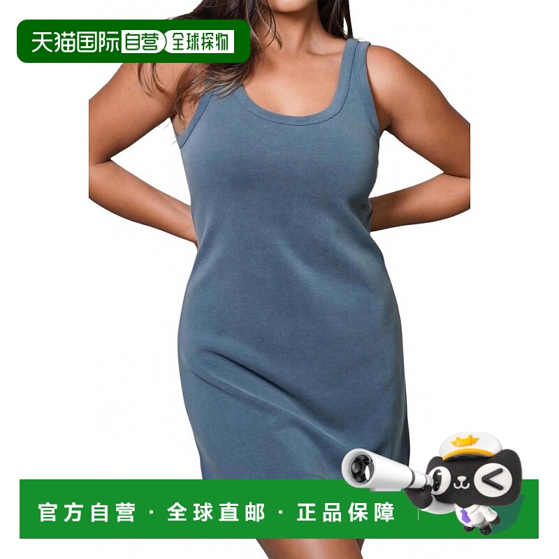 自营 fundamental coast稍后毛伊岛蓝色迷你连衣裙-毛伊岛蓝 美国