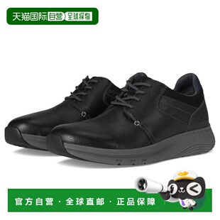 1h可退 【美国直邮】clarks男士休闲鞋圆头真皮系带舒适透气时尚