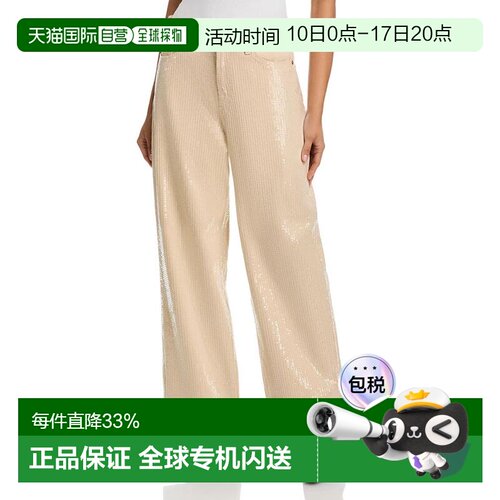 1h可退 【美国直邮】7 for all mankind 女士 牛仔裤直筒裤