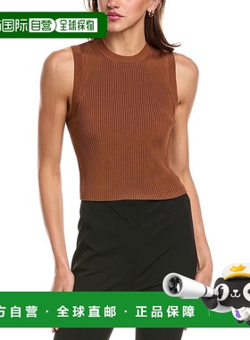 自营 A.L.C. Kayla 上衣 - 棕色背心 美国直发奥莱