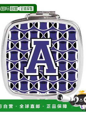 自营 Carolines Treasures CJ1068-ASCM 字母 A 足球紫色和正品