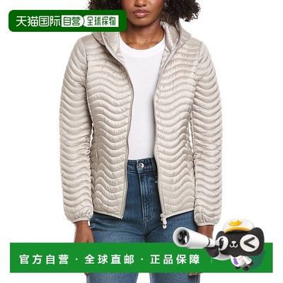 自营Save The Duck Jinnie Short Wave Quilt Jacket - tan 美国