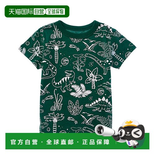 自营Chaser Tropical Dinosaurs T-Shirt - green 美国奥莱直发