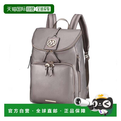 自营mia k collectionAngela Large Backpack Vegan Leather by M