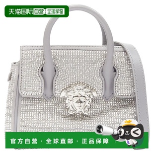 水晶斜挎包 自营 Mini限量版 Empire 灰色 versace范思哲Palazzo