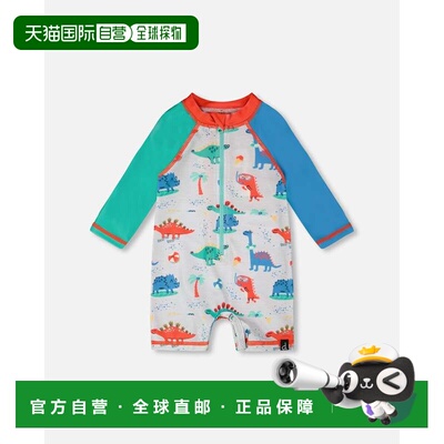 自营deux par deuxBaby and Toddler One-Piece Long Sleeve Rash