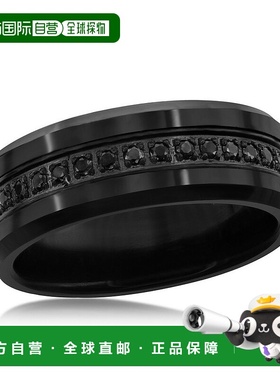 自营blackjackBACKJACK 黑色 CZ 永恒钨戒指 黑色 美国奥莱直发