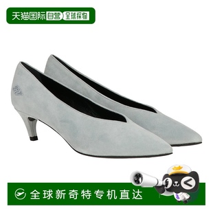 美國奧萊 自營 直發(fā) 粉藍(lán)色 粉藍(lán)色高跟鞋 Roger Vivier女式