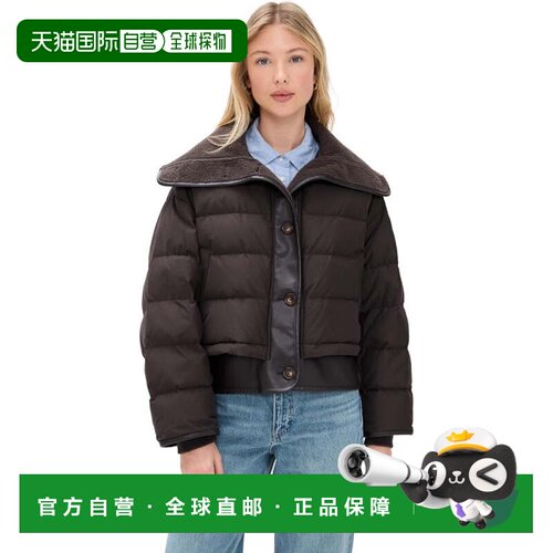 自营rag & bone Women's Gloria Puffer Jacket, Brown - brown