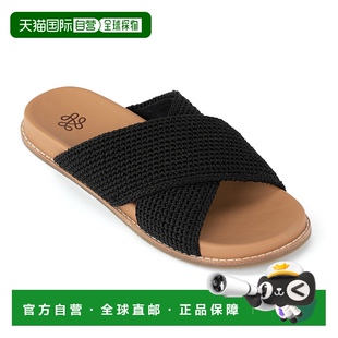 the 黑色 sakPenelope 手工钩编 美国奥莱直发 凉鞋 自营