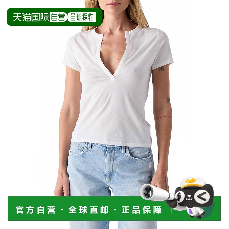 自营amoWomen's Delightful Tee In White - white 美国奥莱直发