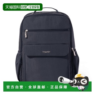 自营baggallini Everyday Laptop Backpack - french navy 美国奥