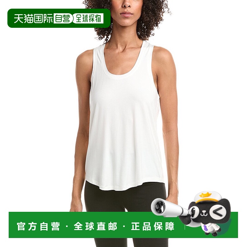 自营Splits59 Toni Scoop Neck Jersey Tank - white 美国奥莱直