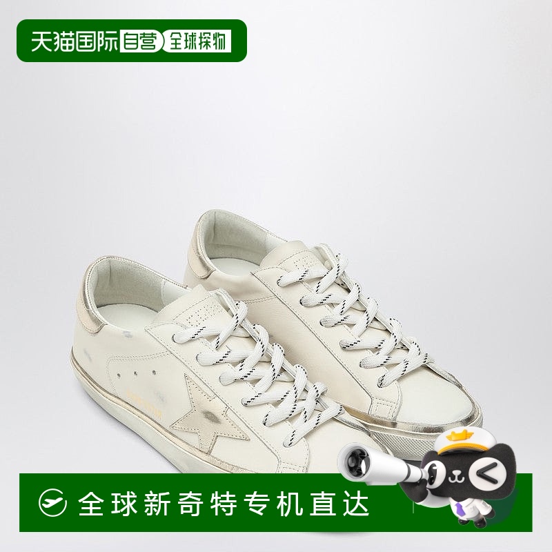 自营 Golden Goose女式运动鞋级明星光学/白金-白色 【美国奥莱】