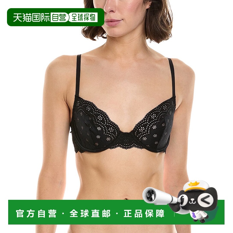 自营 Skarlett Blue Smitten无衬里内衣文胸-黑色 美国奥莱直发